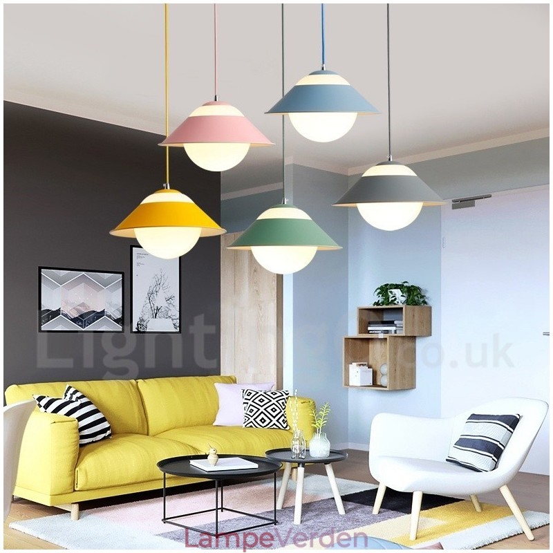 Moderne moderne stålbelysningspendel