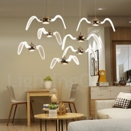 Moderne moderne belysningspendel