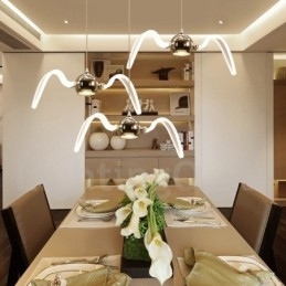Moderne moderne belysningspendel