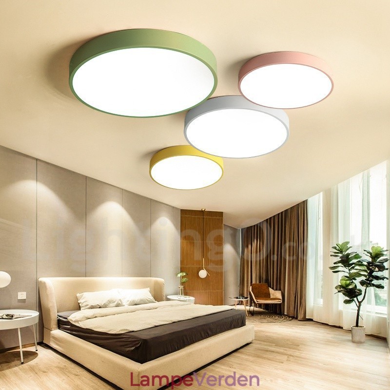 Multi Colours Modern Contemporary Steel Lighting Loftslampe