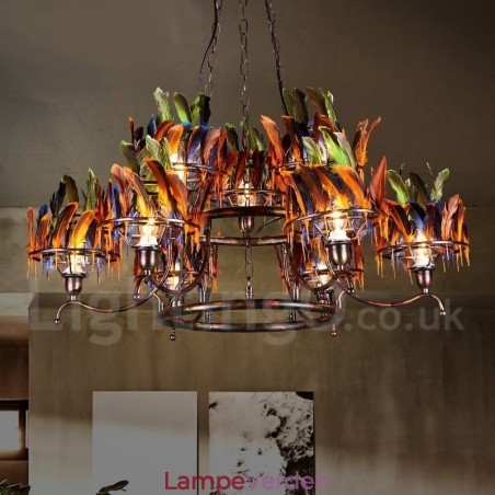 Retro Steel Lighting Store Pendel lysekrone Light Retro Steel Lighting Store Pendel lysekrone Light