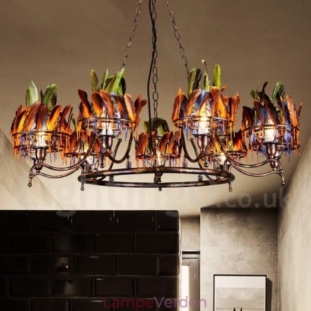 Retro Steel Lighting Store Pendel lysekrone Light Retro Steel Lighting Store Pendel lysekrone Light