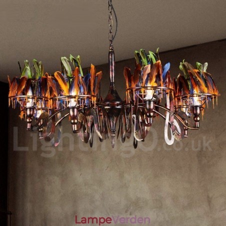 Retro Steel Lighting Store Pendel lysekrone Light Retro Steel Lighting Store Pendel lysekrone Light