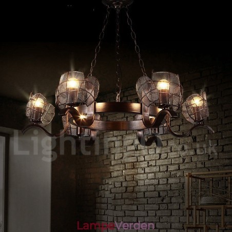 Industriel stil stål belysning butik pendel lysekrone lys Industriel stil stål belysning butik pendel lysekrone lys