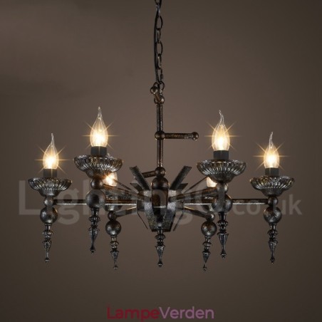 Industriel stil stål belysning butik pendel lysekrone lys Industriel stil stål belysning butik pendel lysekrone lys