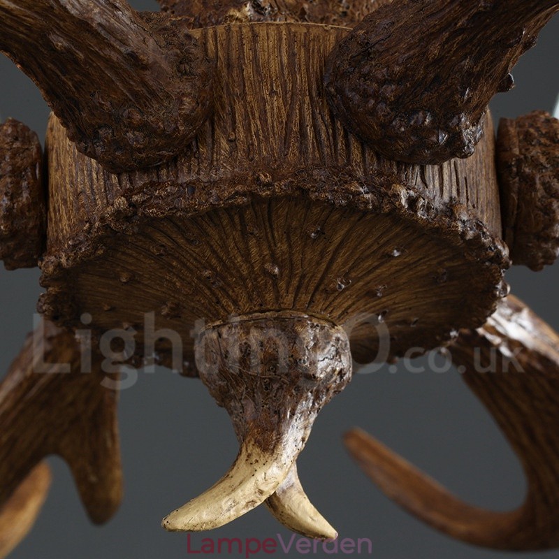 Industriel stil Resin Lighting Butik Pendant lysekrone Light