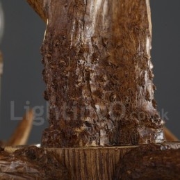 Industriel stil Resin Lighting Butik Pendant lysekrone Light