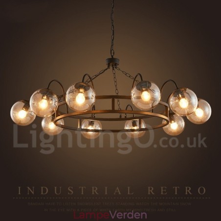 Industriel stil stål belysning butik pendel lysekrone lys Industriel stil stål belysning butik pendel lysekrone lys