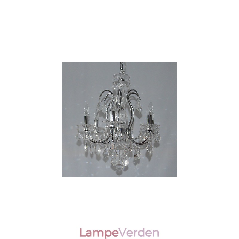 Loftslampe med 6 lys