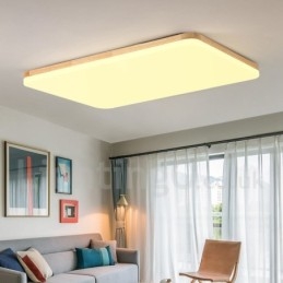 Hot Sale Ultra tynd træ akryl loftslampe