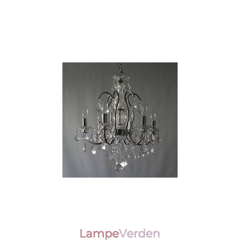 Loftslampe med 6 lys