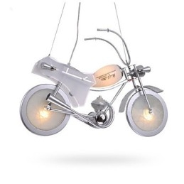 Motorcykellampe Tegneseriebelysning Drengelampe Børnelamper