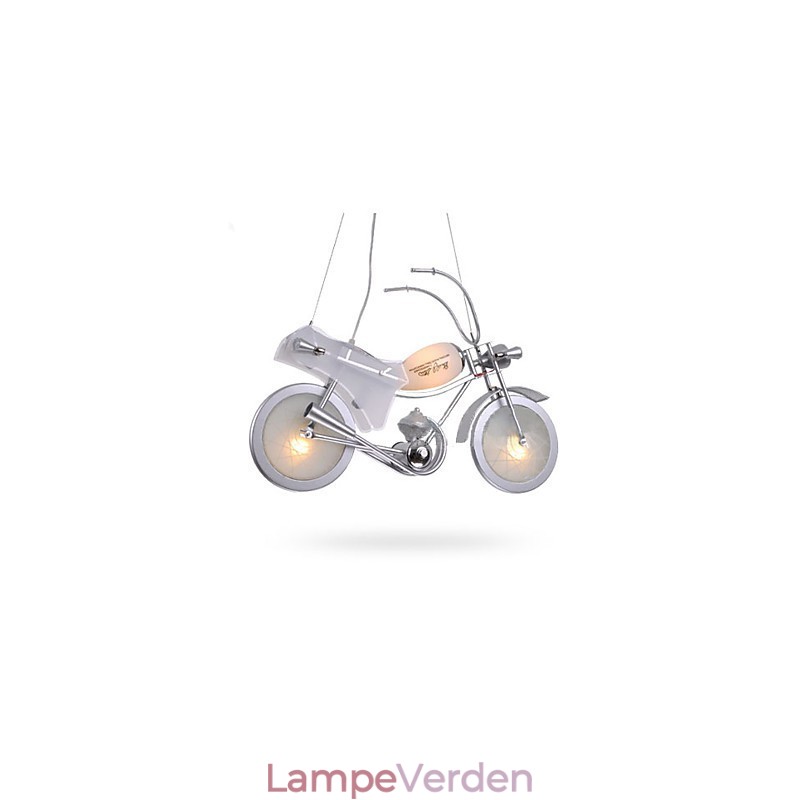 Motorcykellampe Tegneseriebelysning Drengelampe Børnelamper