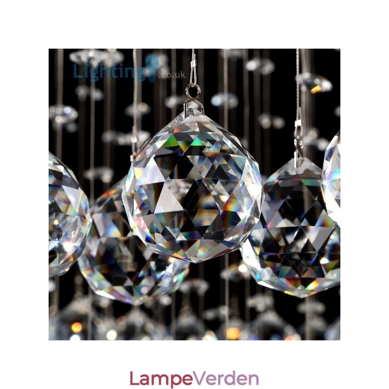Krystal lysekrone Moderne Fuglerede Luksus Duplex Loftslampe