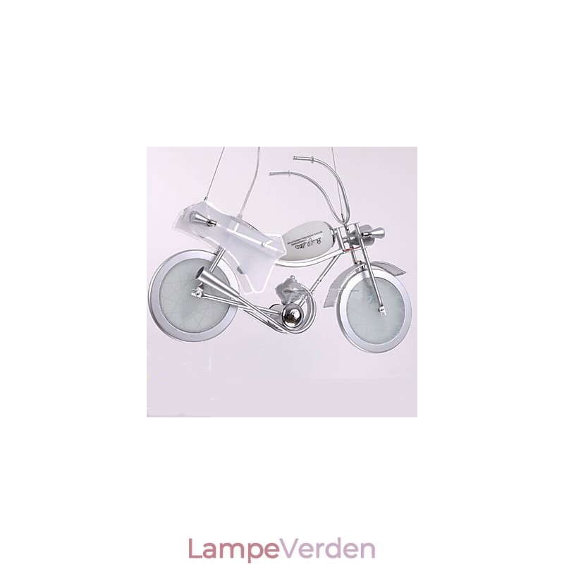 Motorcykellampe Tegneseriebelysning Drengelampe Børnelamper