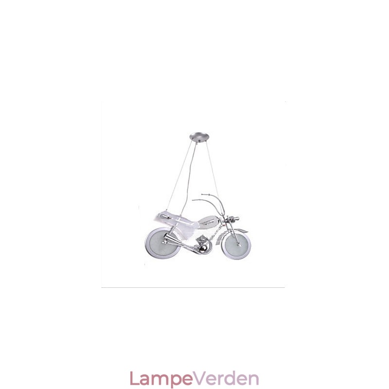 Motorcykellampe Tegneseriebelysning Drengelampe Børnelamper