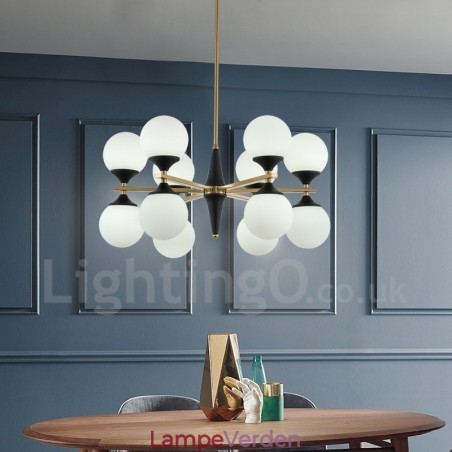 Nordic 12 Bulb Lighting Lysekrone Lights Magic Bean Lamp Creative Lamps