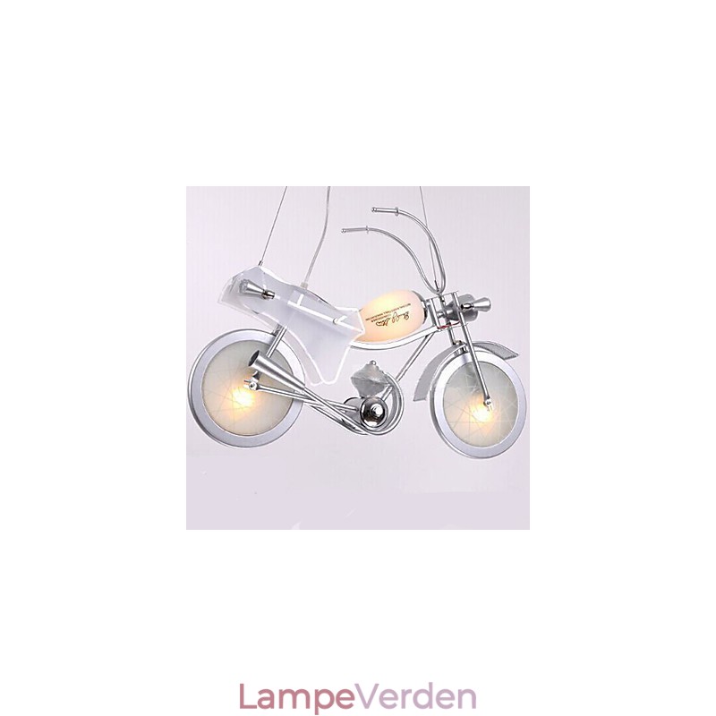 Motorcykellampe Tegneseriebelysning Drengelampe Børnelamper