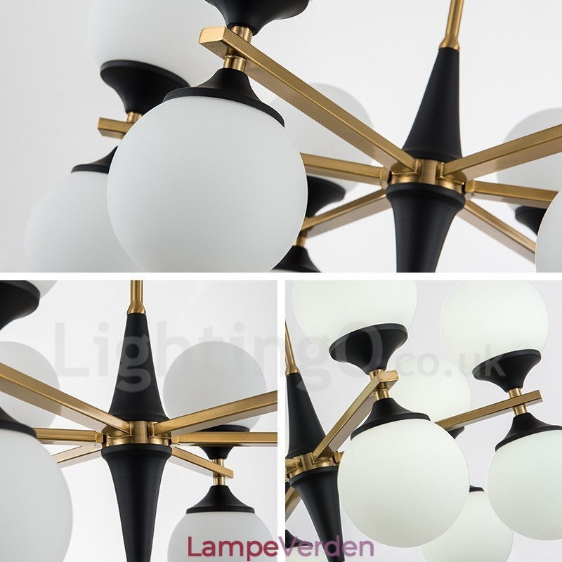 Nordic 12 Bulb Lighting Lysekrone Lights Magic Bean Lamp Creative Lamps