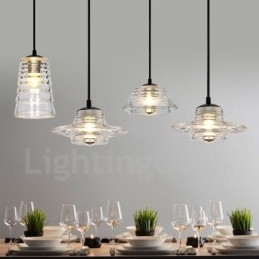 Single Head Glas Pendel Light Cafe