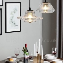 Single Head Glas Pendel Light Cafe