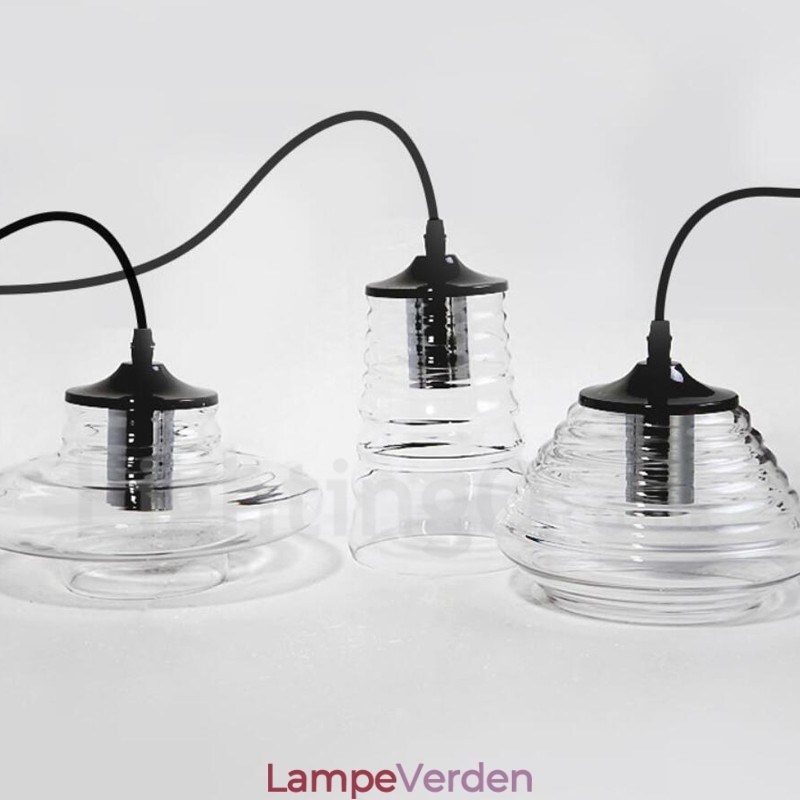 Single Head Glas Pendel Light Cafe