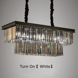 Retro Crystal Pendel Light Cafe Exhibition Hall