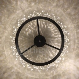 Moderne moderne krystal loftslamper