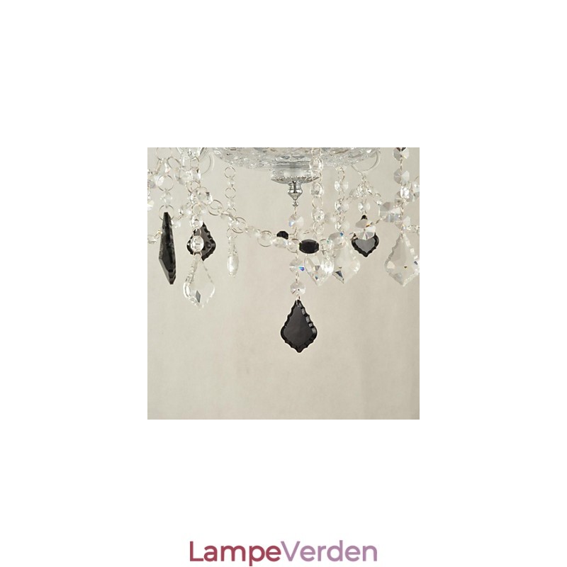 Lysekrone Krystal Luksus Moderne 1 Tiers Living 6 Lights