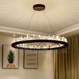 Crystal Pendel Light Fashion Udsøgt Circle Design