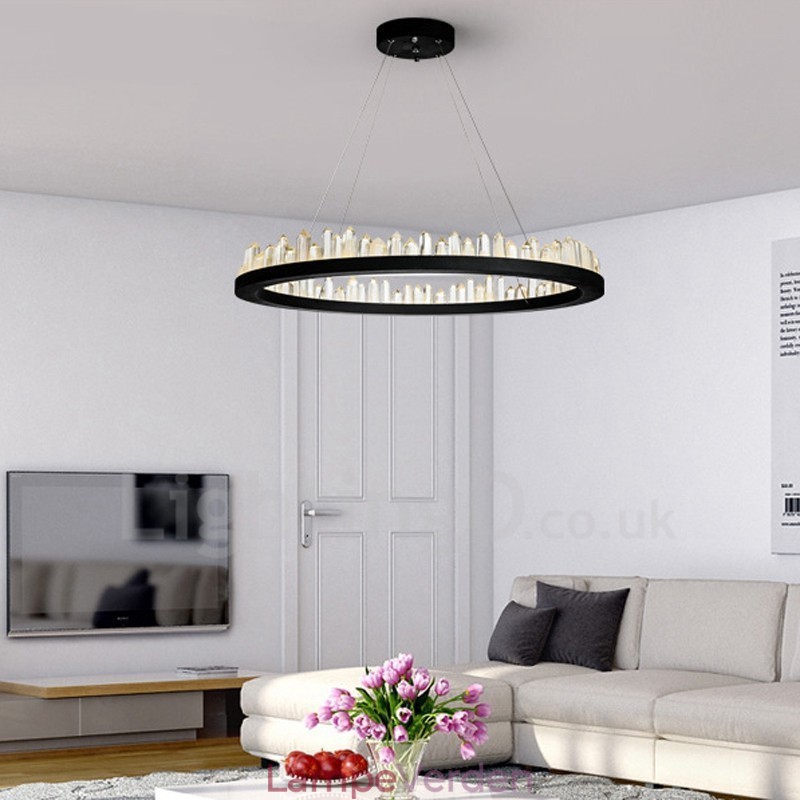 Crystal Pendel Light Fashion Udsøgt Circle Design