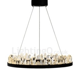 Crystal Pendel Light Fashion Udsøgt Circle Design