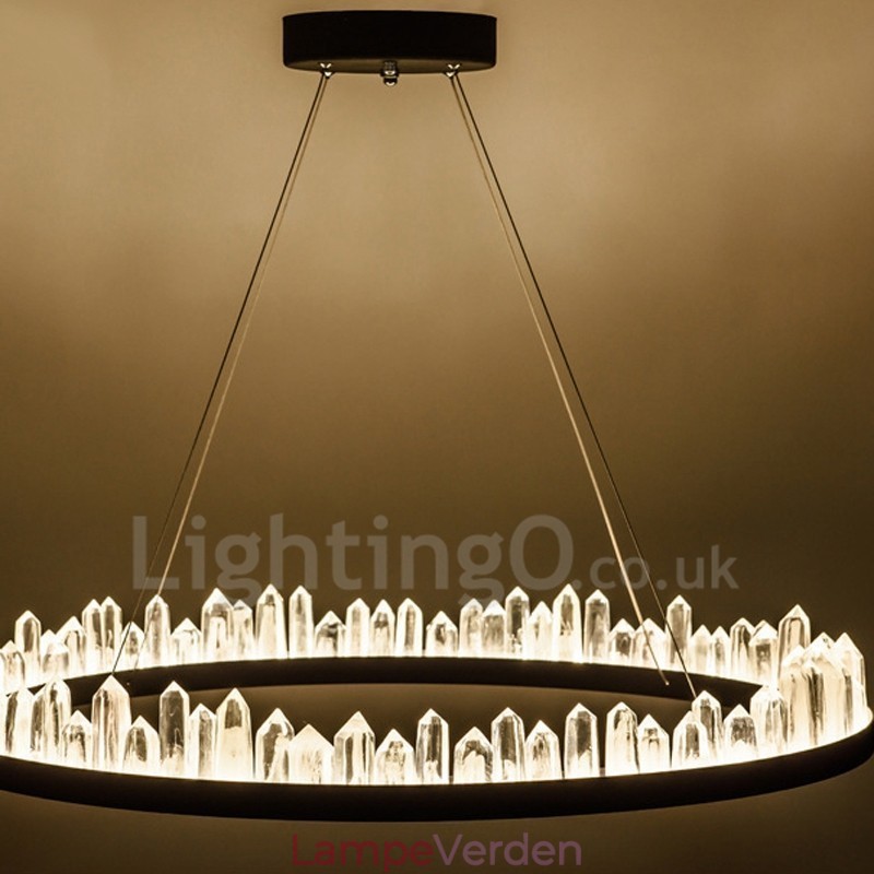 Crystal Pendel Light Fashion Udsøgt Circle Design
