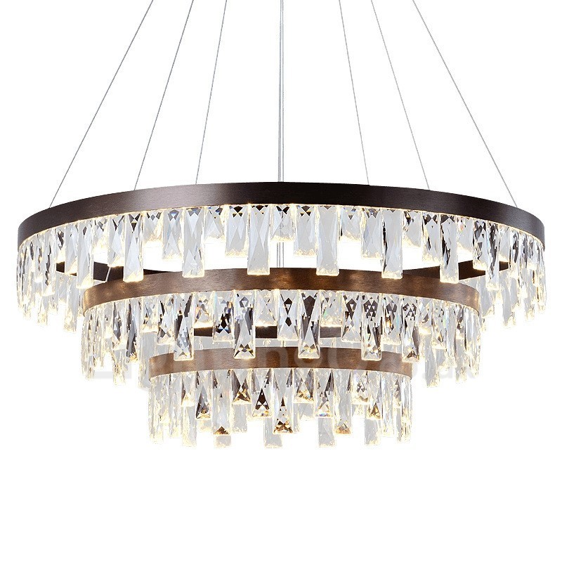 Moderne Circle Design Crystal Pendel Light