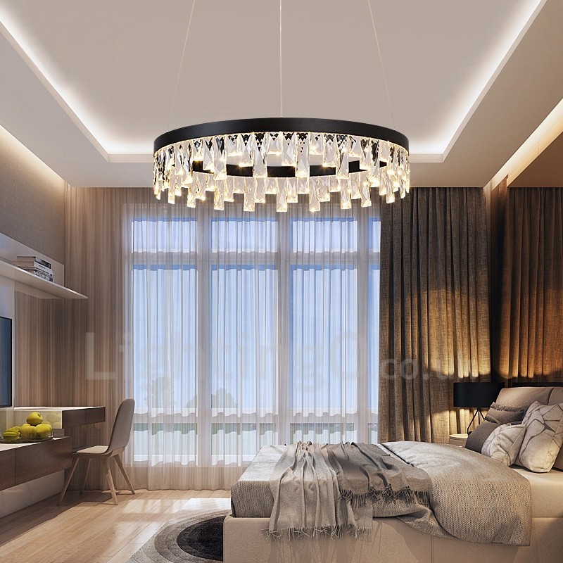 Moderne Circle Design Crystal Pendel Light