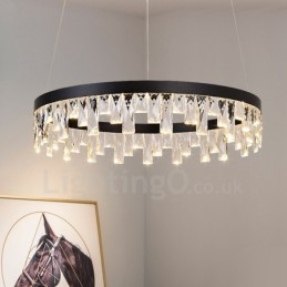 Moderne Circle Design Crystal Pendel Light
