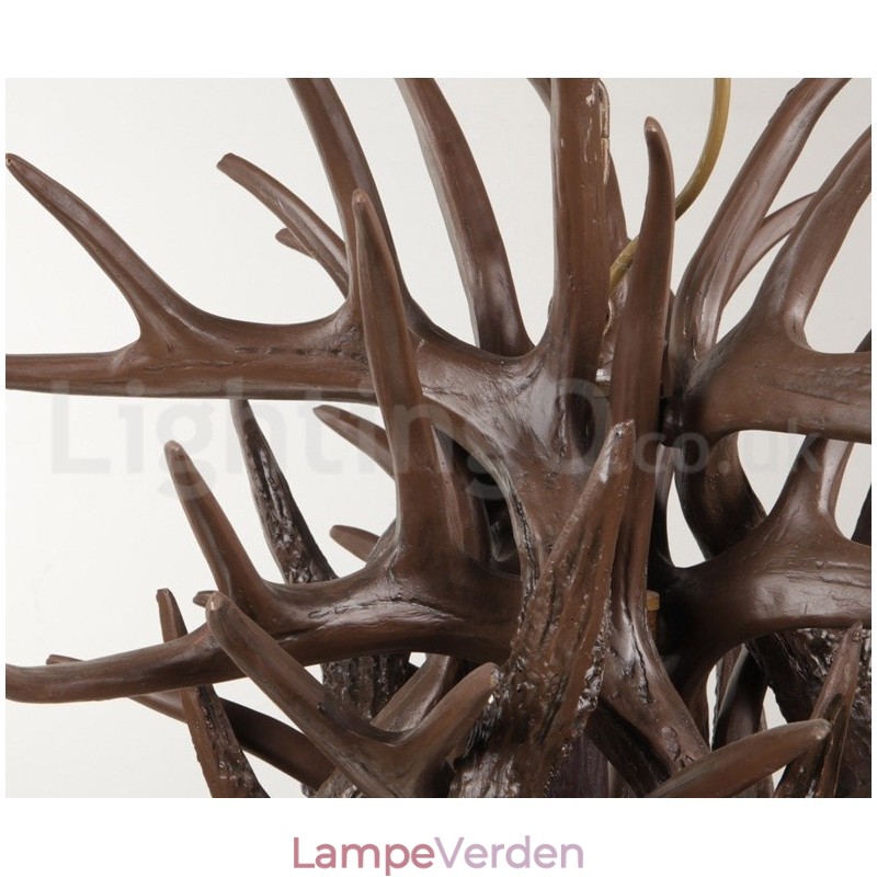 9 Let rustik kunstnerisk retro gevir lysekrone