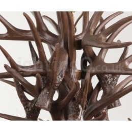 9 Let rustik kunstnerisk retro gevir lysekrone