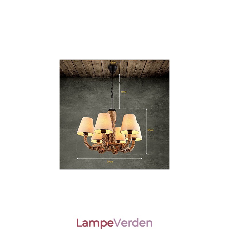 Country Designere Andre Metal Lysekrone