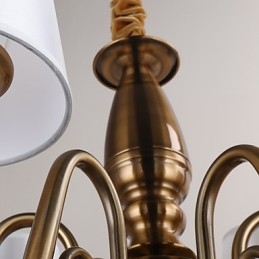 Lysekrone moderne moderne metal