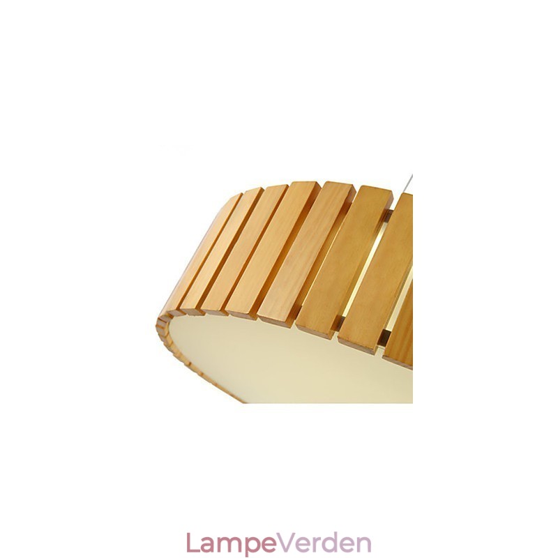 Lysekrone Mini Style Lanterne Træ Bambus