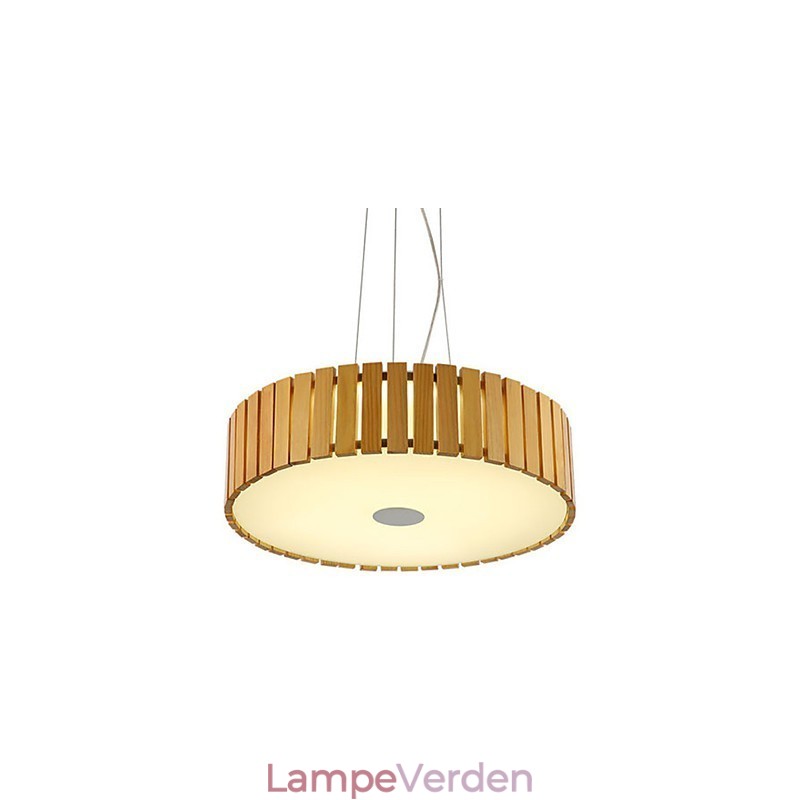 Lysekrone Mini Style Lanterne Træ Bambus