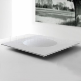 Moderne stilfuld, tynd firkantet loftslampe til indbygning
