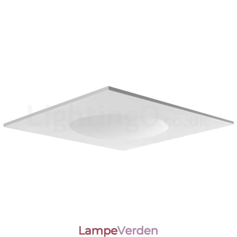 Moderne stilfuld, tynd firkantet loftslampe til indbygning