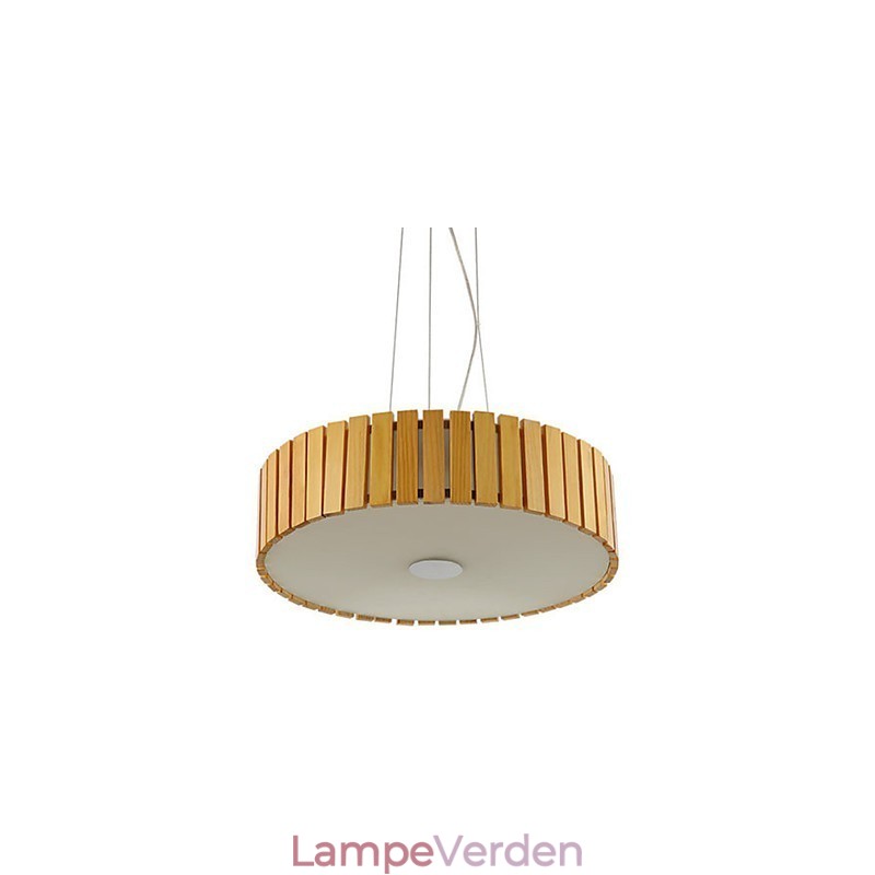 Lysekrone Mini Style Lanterne Træ Bambus