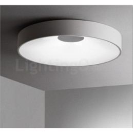 Moderne, runde, flush-monterede loftslamper