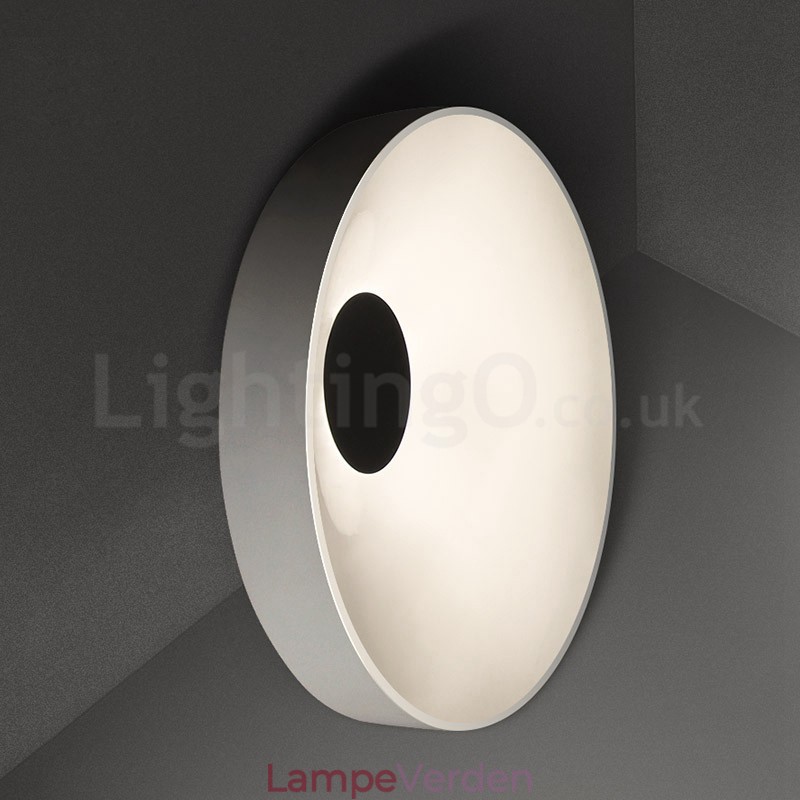 Moderne, runde, flush-monterede loftslamper