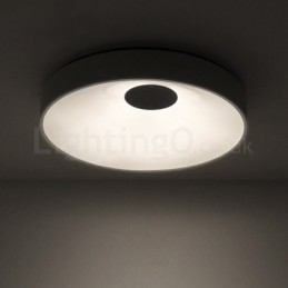 Moderne, runde, flush-monterede loftslamper