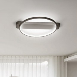 Nordic Round Flush Mount Loftslampe