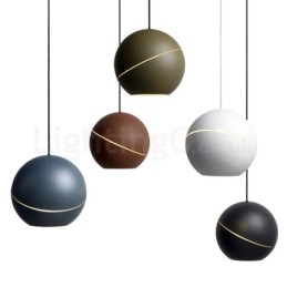 Moderne kugleform sengelampe pendellampe